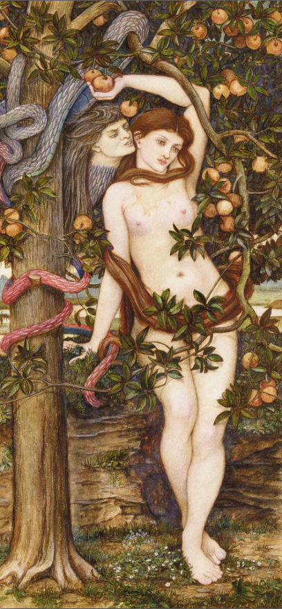 John Roddam Spencer Stanhope. Eve Tempted by the Serpent. C. 1877